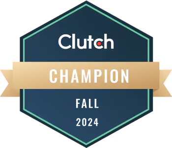 minute creative received clutch champion fall award in 2024