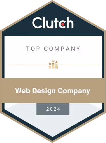 Top Web Design Company—Clutch Verified Leader 2024.